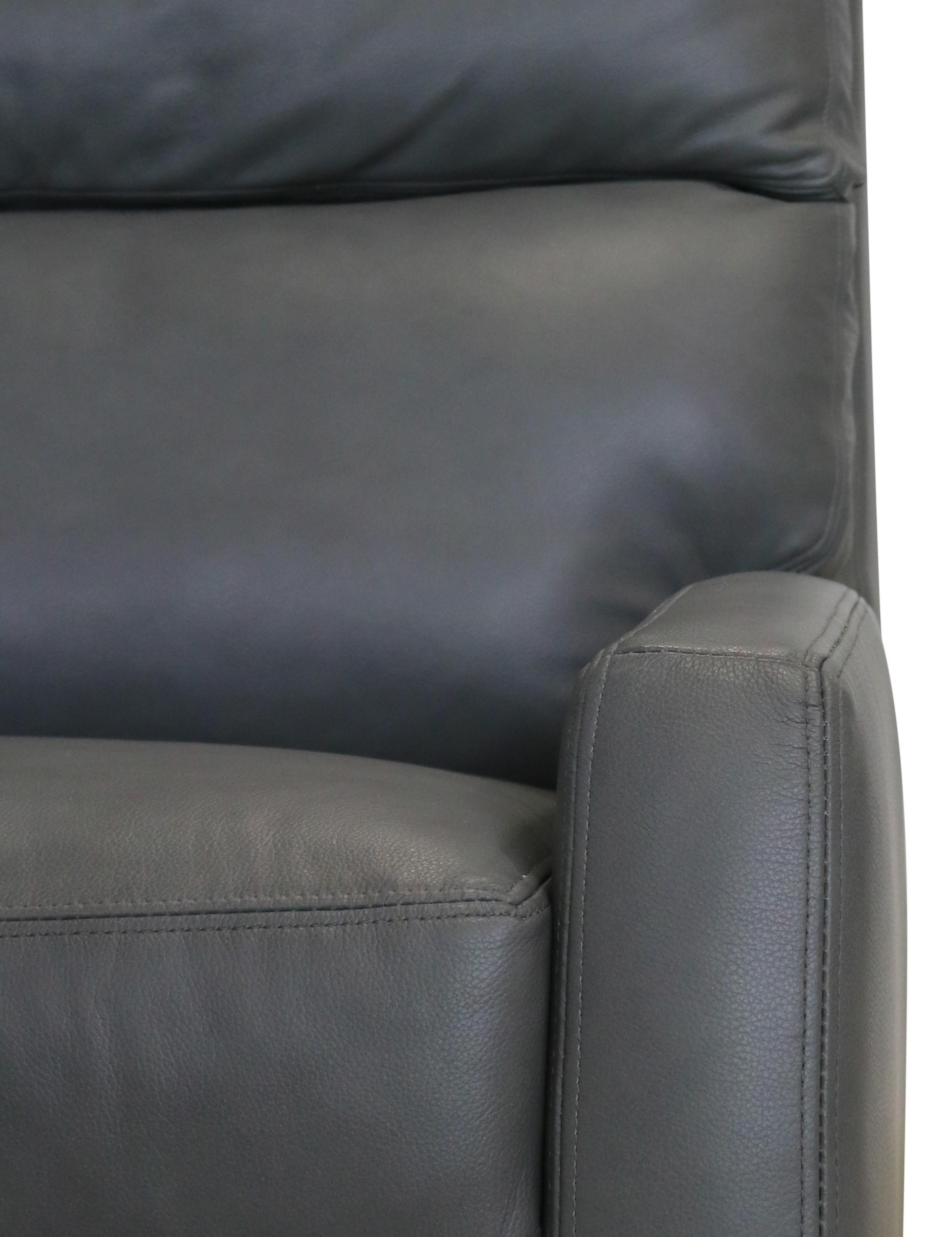 Leather Swivel Recliner